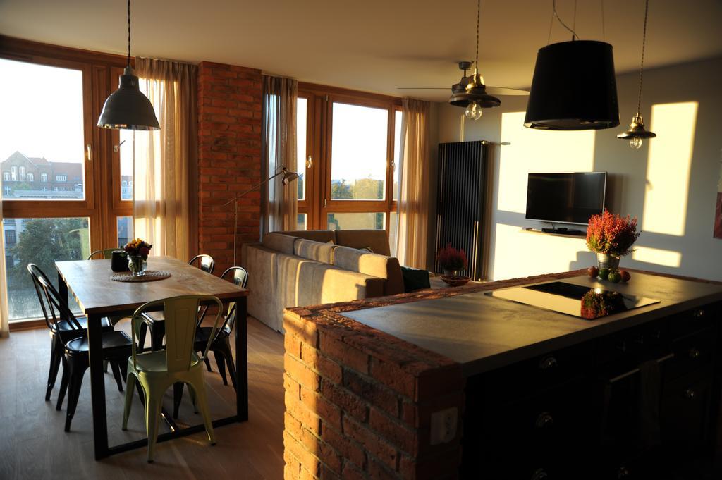 Staywin Riverfront Lofts Gdaňsk Pokoj fotografie